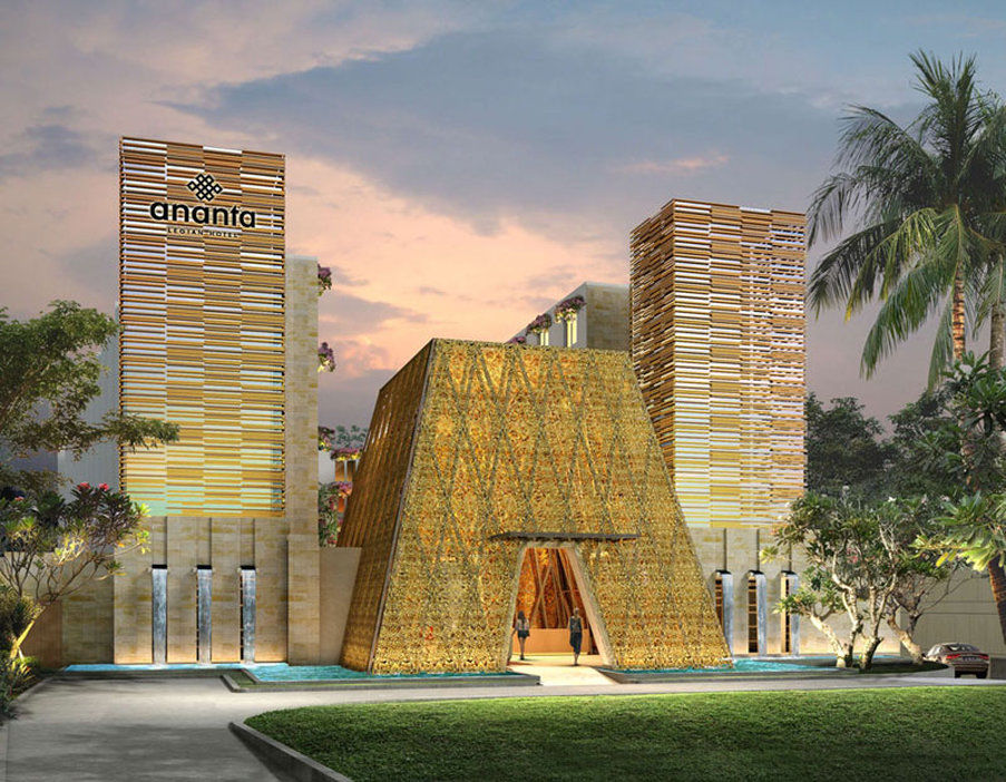 Ananta Legian Hotel Exterior foto